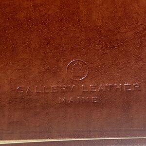 Gallery leather Maine Brown Journal